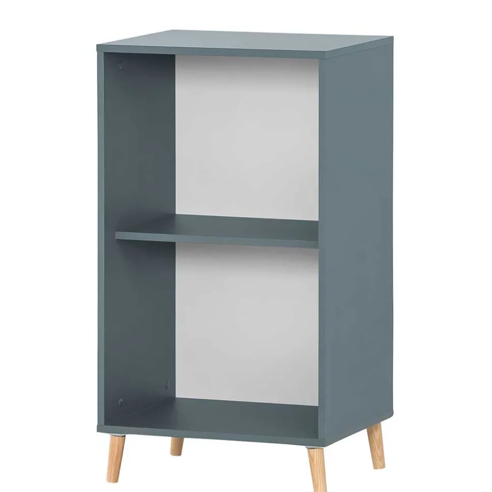 Eleganter Office Schrank in Petrol Blau - Baiamare