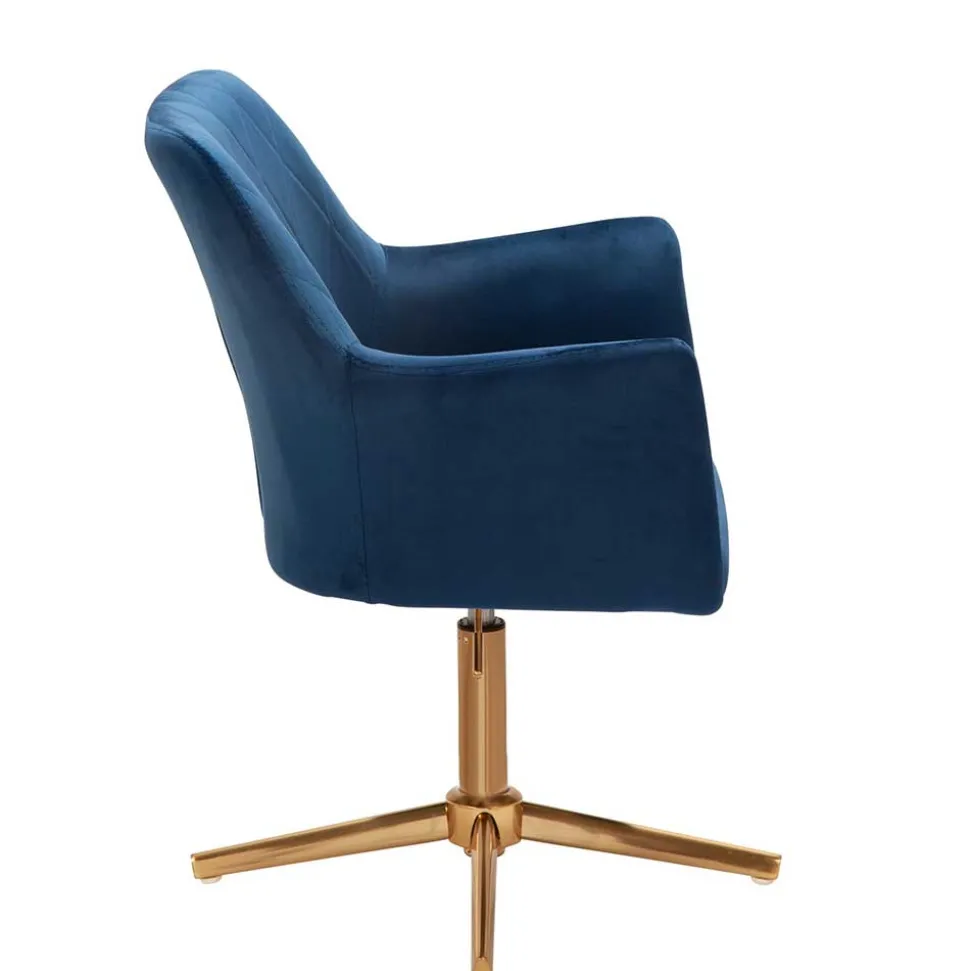 Eleganter Schreibtischstuhl mit Kreuzfuß - Lasmus