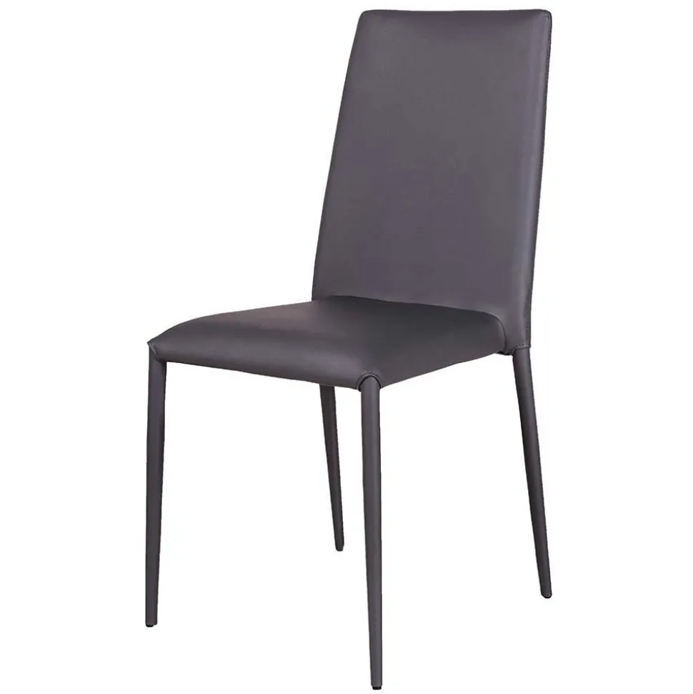 Eleganter Stuhl Giant aus Kunstleder (4er Set)