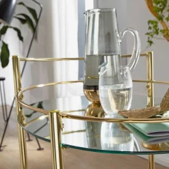 Eleganter Teewagen ovales Design - Continento