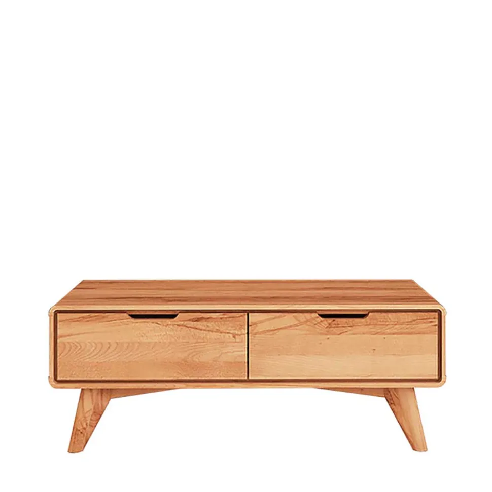 Elegantes TV Lowboard aus Kernbuche Holz - Junola