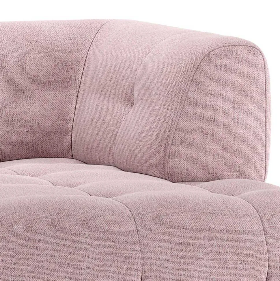 Elementsofa Eckteil in Mauve Stoff - Grove