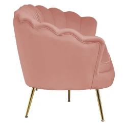 3er Wohnzimmersofa im Retrostil Muschel - Ciabeta