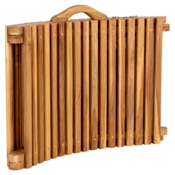 Ergonomische Gartenliege aus Teak Massivholz - Senvelita