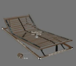 Ergonomischer Lattenrost mit sieben Zonen - Nina