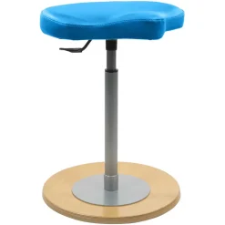 Ergonomischer Office Hocker in Blau - Hairosco