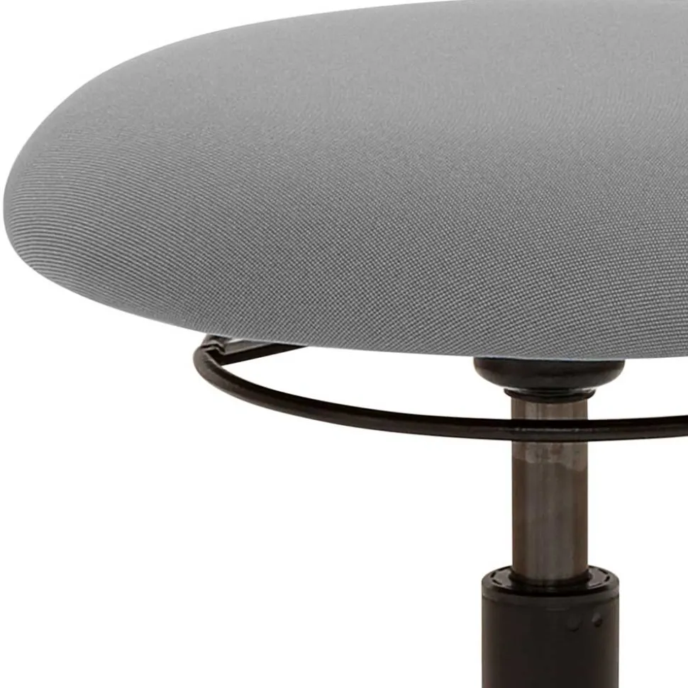 Ergonomischer Pendelhocker in Grau & Schwarz - Kamma