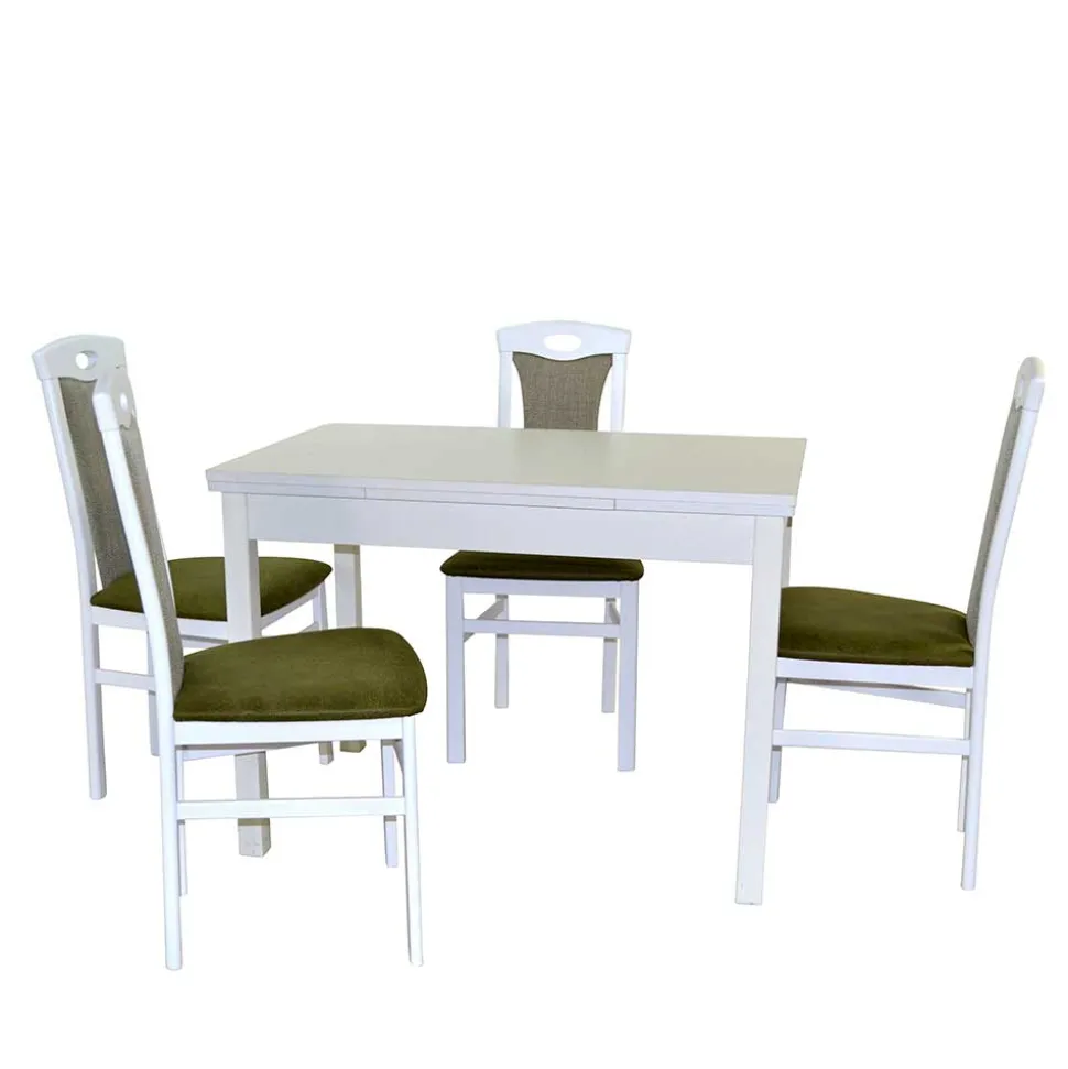 Essecke Möbel Kombination in Weiß - Oninawa (fünfteilig)