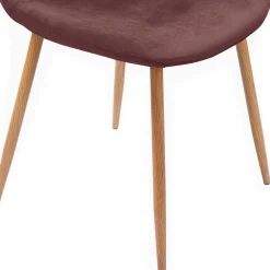 Essgruppe in Altrosa & Eiche - Eva (fünfteilig)