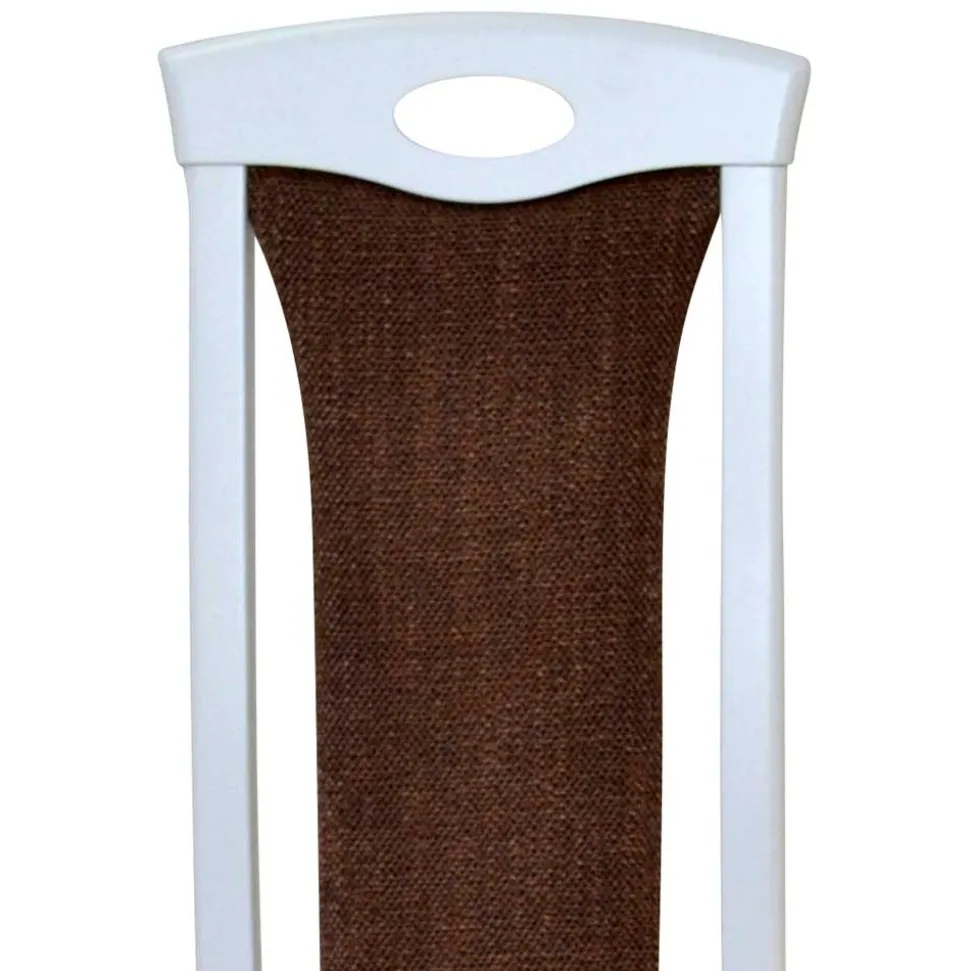 Essgruppe in Weiß & Braun - Solana (dreiteilig)