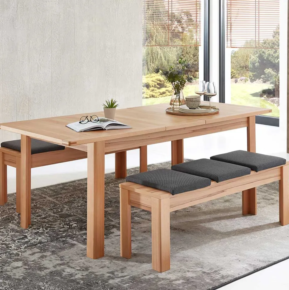 Essgruppe mit Bänken Set - Amyonta (dreiteilig)