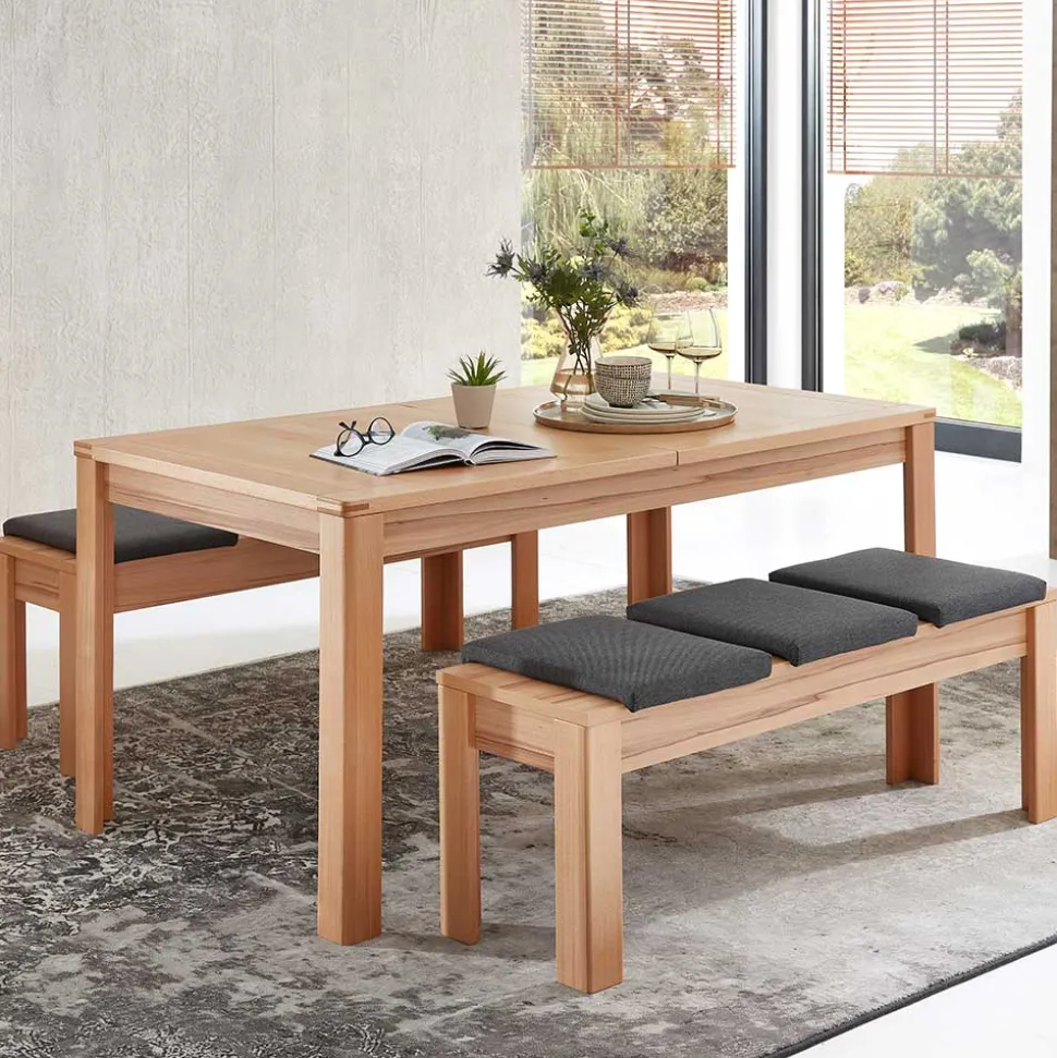 Essgruppe mit Bänken Set - Amyonta (dreiteilig)