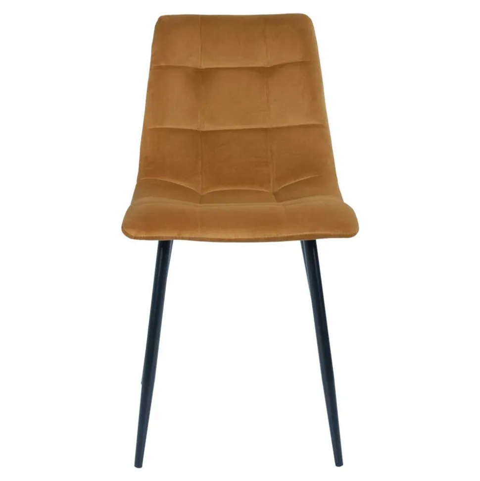 Essgruppe mit gelben Stühlen - Valco (siebenteilig)