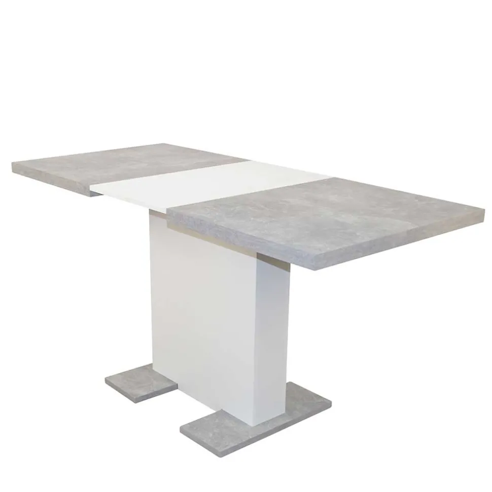 Essgruppe mit mit Betonoptik Tisch - Zyana (fünfteilig)