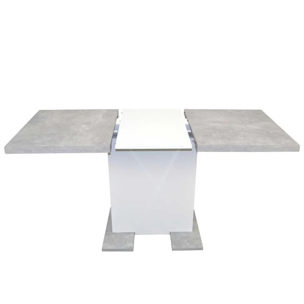 Essgruppe mit mit Betonoptik Tisch - Zyana (fünfteilig)