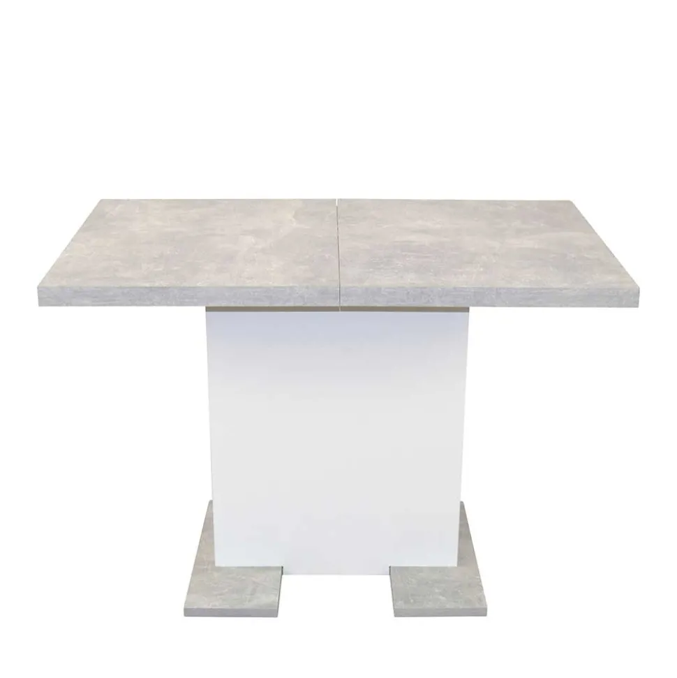 Essgruppe mit mit Betonoptik Tisch - Zyana (fünfteilig)