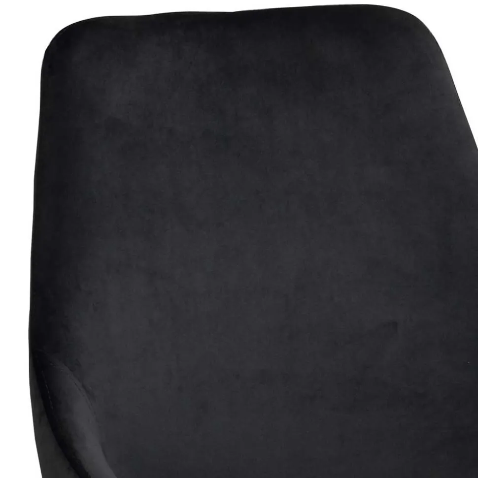 Essplatzgruppe mit Samtstühlen - Pulva (siebenteilig)