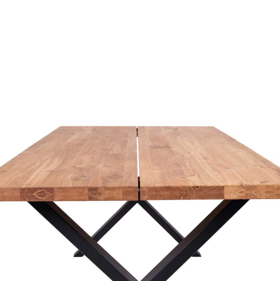 Esstisch & Kunstleder Armlehnstühle - Jimma (siebenteilig)