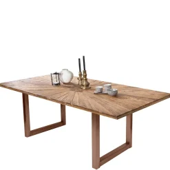 Esstisch aus massivem Recyclingholz Teak - Detroit