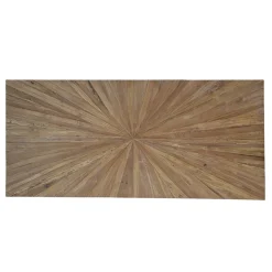 Esstisch aus massivem Recyclingholz Teak - Detroit