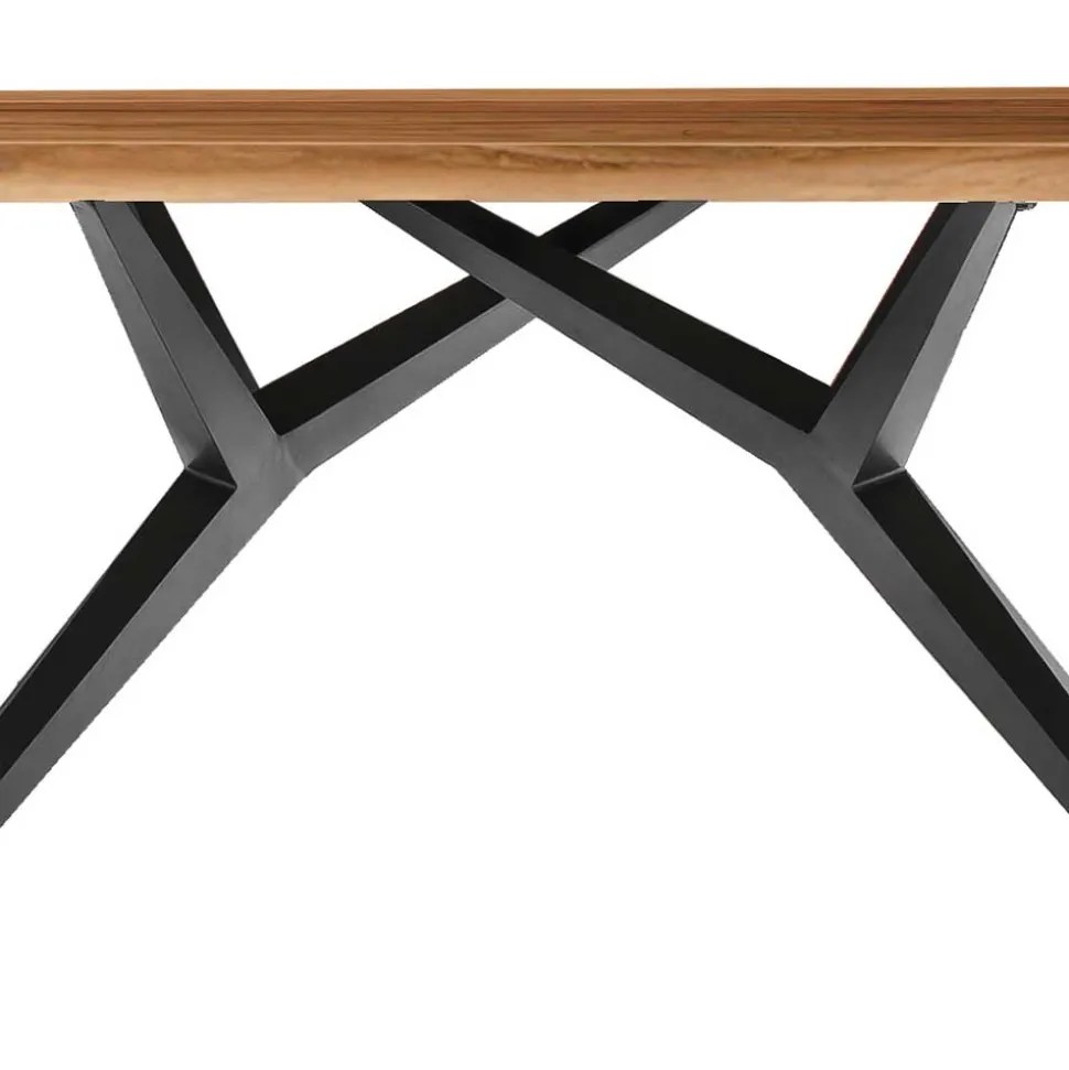 Esstisch aus recyceltem Holz Teak - Rumana