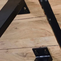 Esstisch Bank mit natürlicher Baumkante - Calivia