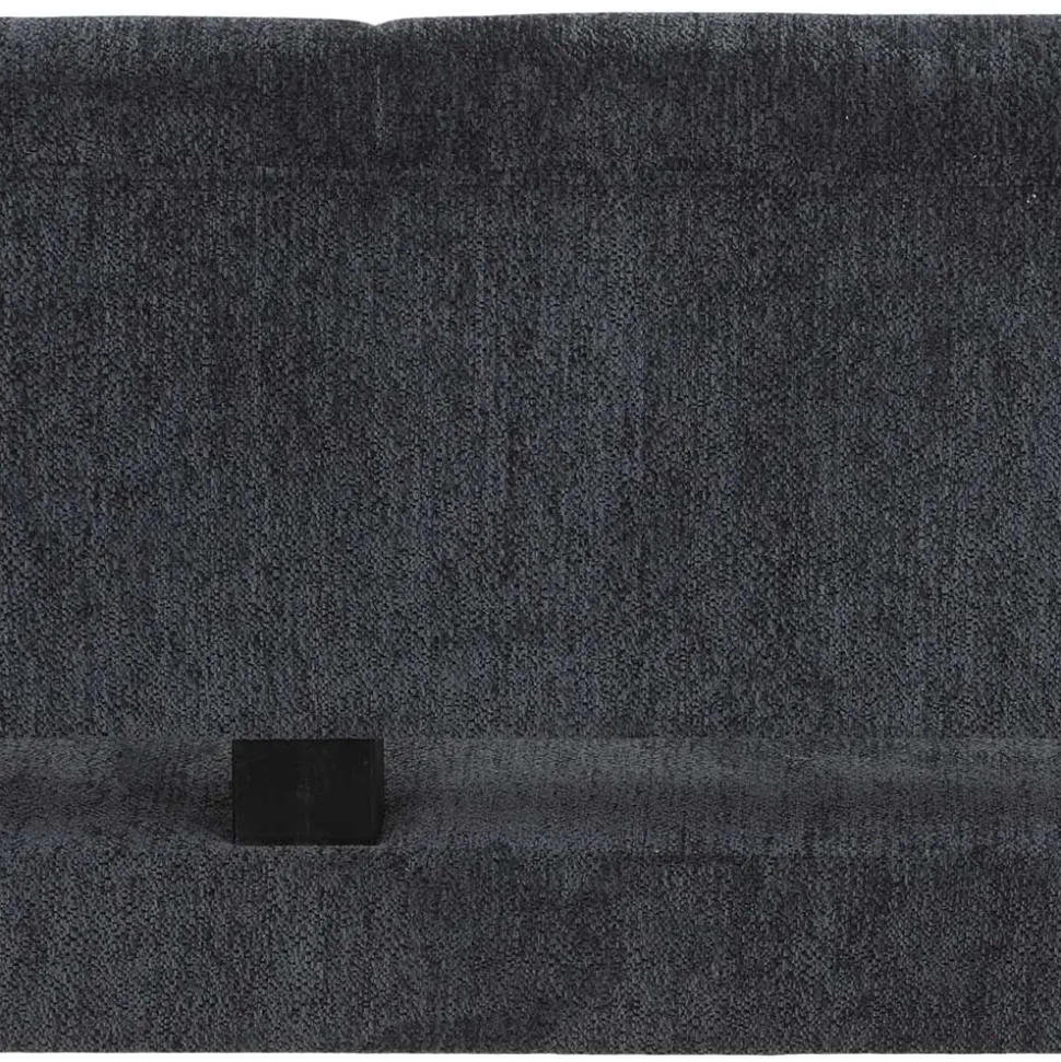 Esstisch Bank mit Rückenlehne in Anthrazit - Cramania