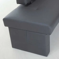 Esstisch Eckbank Tudan in Grau