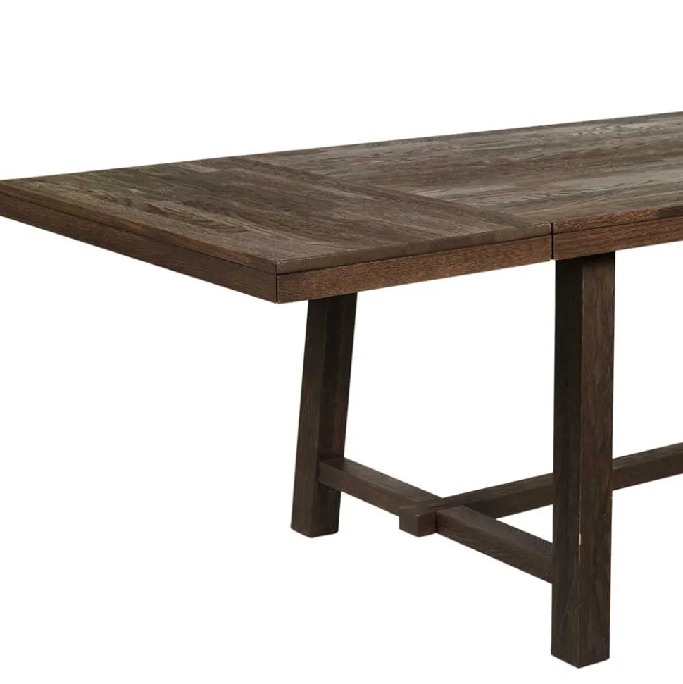 Esstisch Gruppe in Eiche dunkel - Vedraza (siebenteilig)