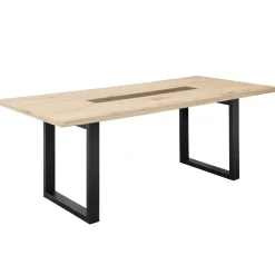 Esstisch Gruppe mit Drehstühlen - Niam (siebenteilig)