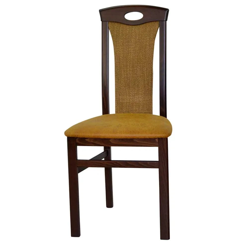 Esstisch mit 2 Polsterstühlen - Namino (dreiteilig)