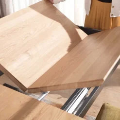 Esstisch mit Schweizer Kante & Spider Gestell - Karoline