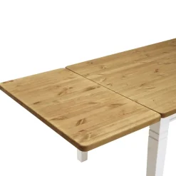 Esstisch mit Stühlen Lugon im Landhausstil (fünfteilig)