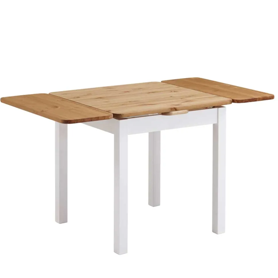 Esstisch mit Stühlen Vipe in Weiß (fünfteilig)