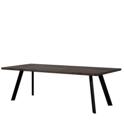 Esstisch Namac in Rauchfarben Schwarz