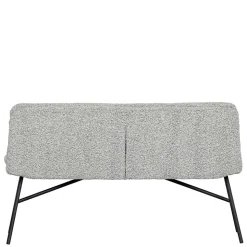 Esstisch Polsterbank in Offwhite Hellgrau - Utperio