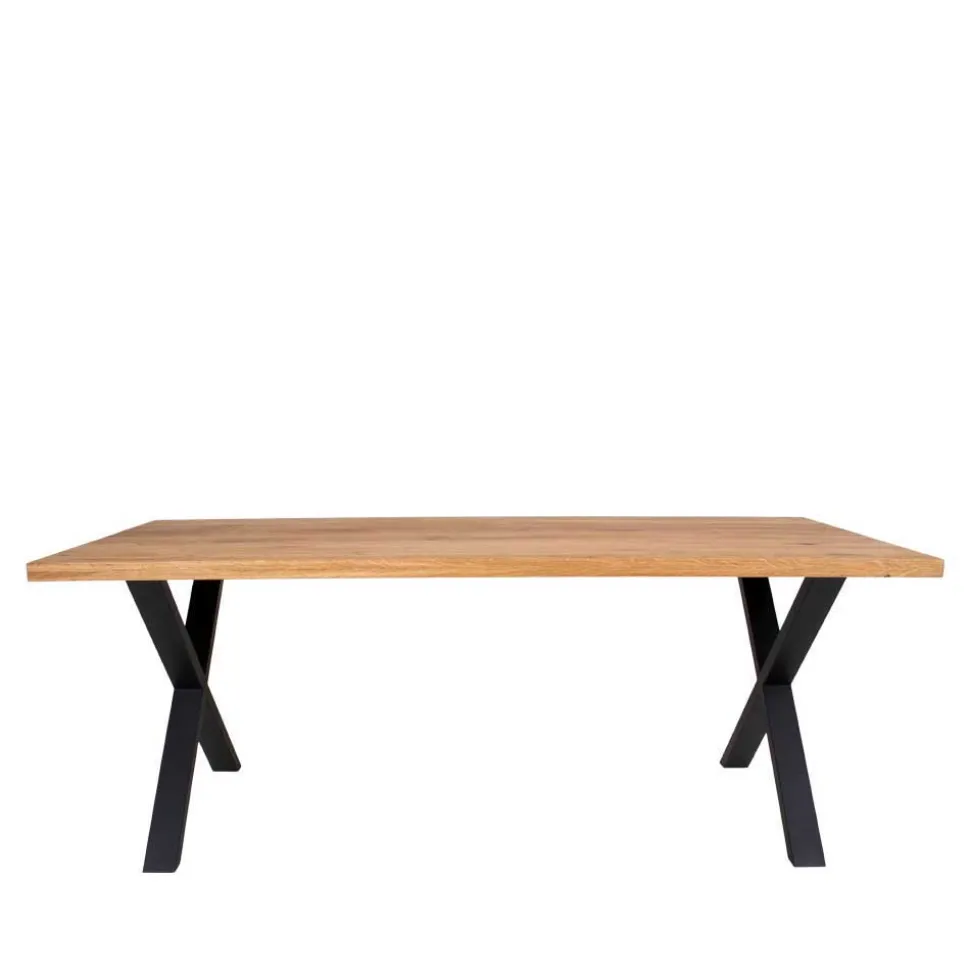 Esstisch Sitzgruppe aus Eiche - Yourney (siebenteilig)