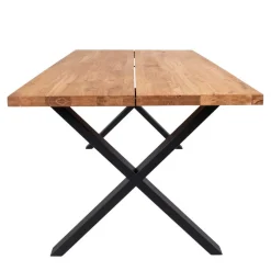 Esstisch Sitzgruppe aus Eiche - Yourney (siebenteilig)