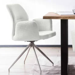 Esstisch Sitzgruppe modern - Damiette (fünfteilig)