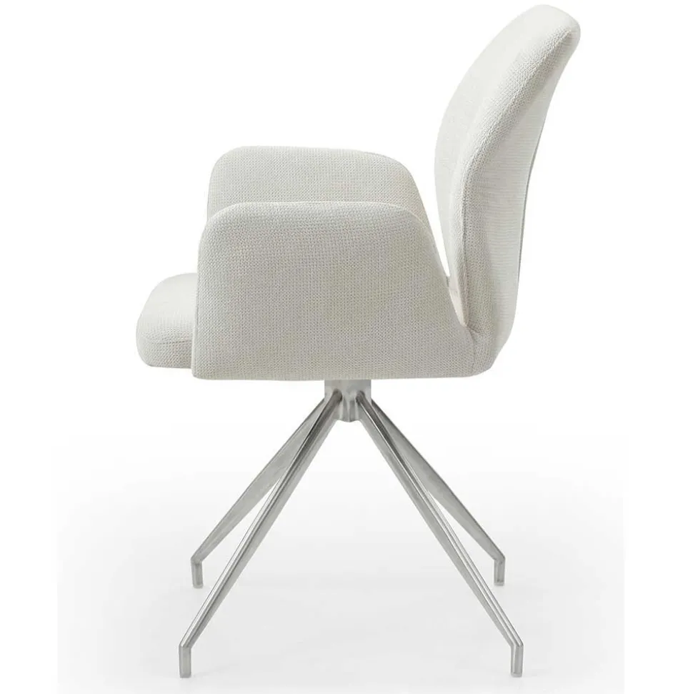 Esstisch Sitzgruppe modern - Damiette (fünfteilig)