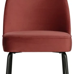 Esstisch Stühle in Kastanienfarben Samt - Spicla (2er Set)