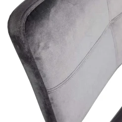 Esstisch Stühle in Samt Anthrazit - Mellevos (2er Set)