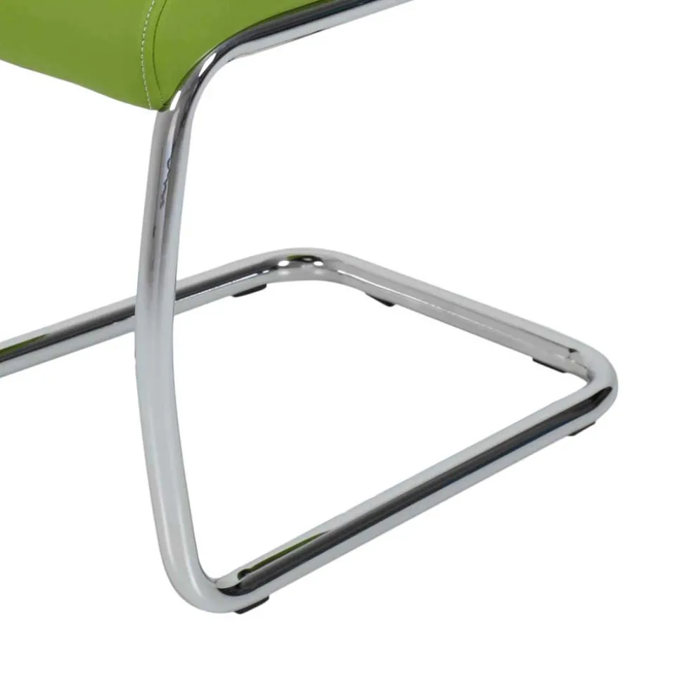 Esstisch Swingstühle in Grün - Nokadura (Set)