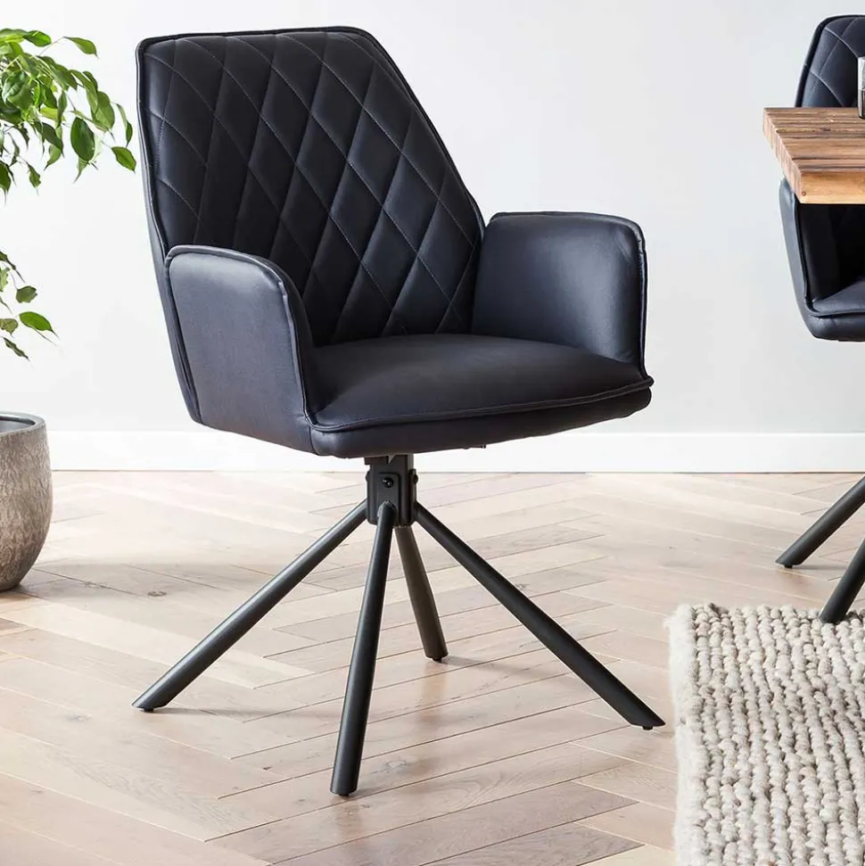 Esstisch und Drehsessel Set - Lahabana (fünfteilig)