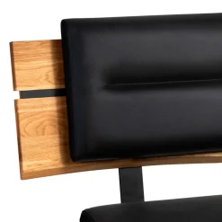 Esstischbank mit Lehne und Polstern - Jessmine