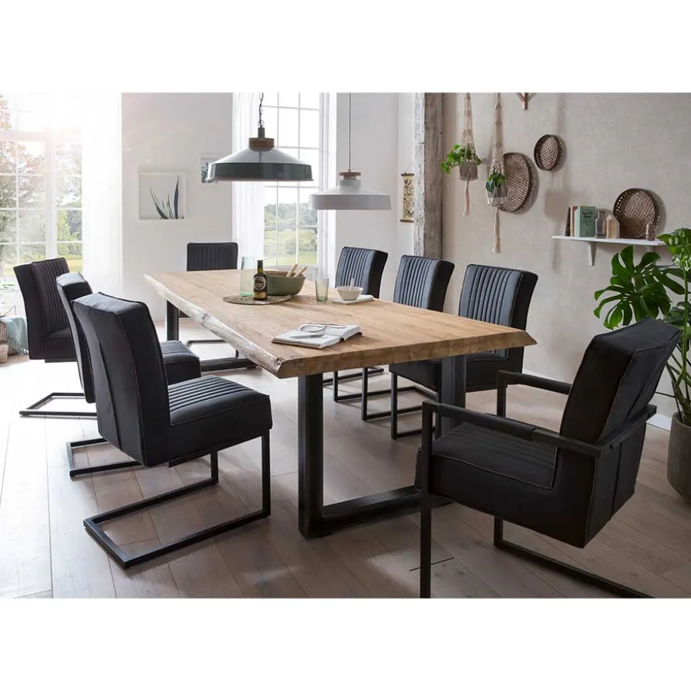 Esstischgruppe für acht Personen - Trane (neunteilig)