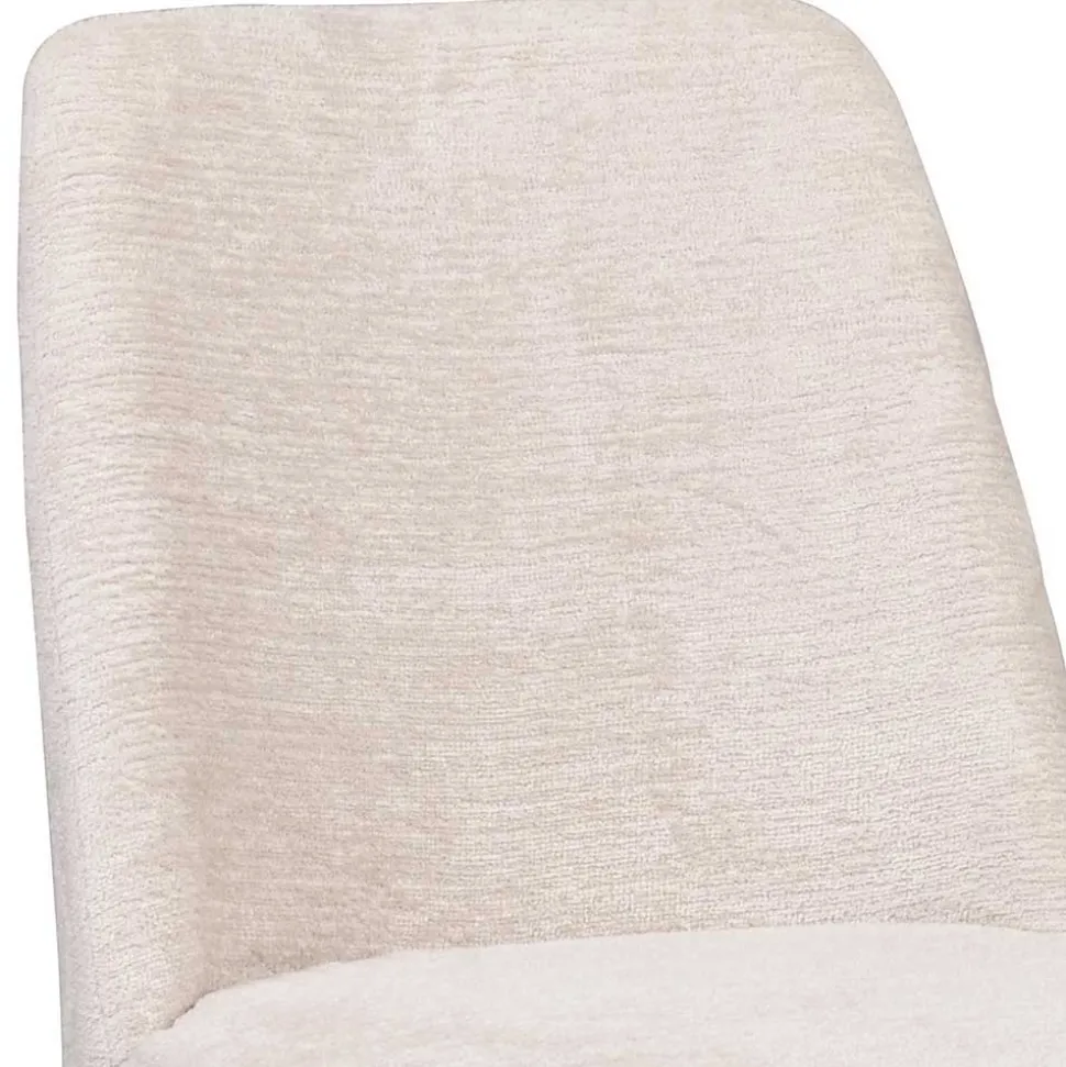 Esstischgruppe in Eiche Dunkel & Beige - Relencia (siebenteilig)