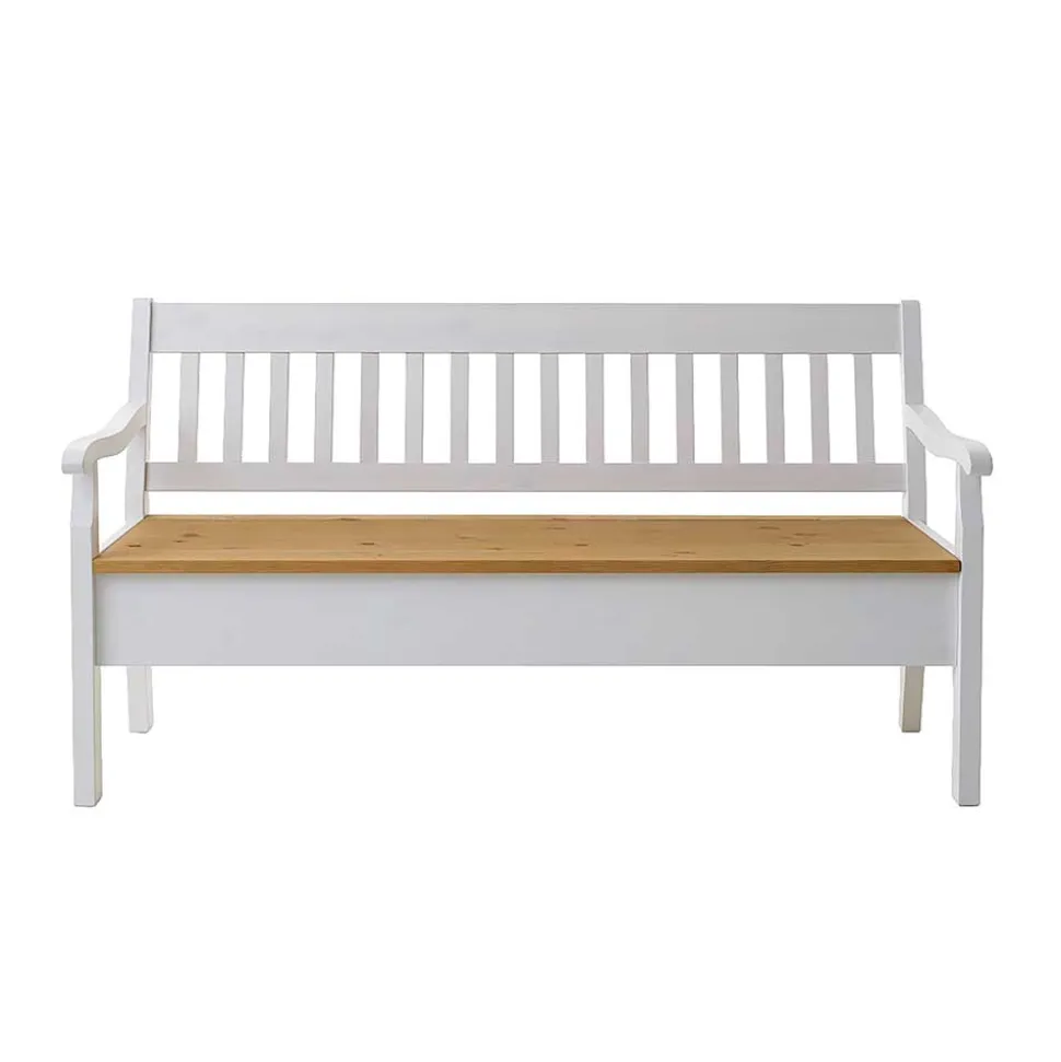 Esstischgruppe Molzau in Weiß (vierteilig)