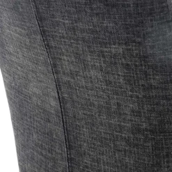 Esstischstuhl mit Federkern in Anthrazit - Marile (2er Set)