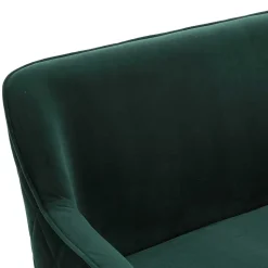 Esszimmer Bank in Dunkelgrün Samt - Laruis